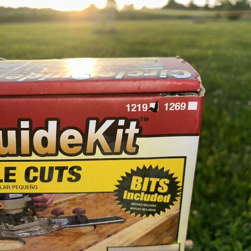 Milescraft 1219 3 In 1 Large Circle Guide Kit And Bits New In Box